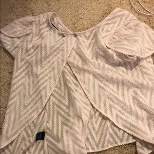 CHEVRON BLOUSE SMALL